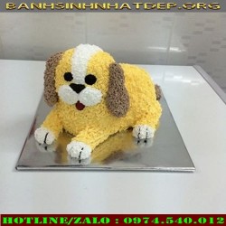 Bánh Sinh Nhật Thú Nổi Hình Con Chó - TT03